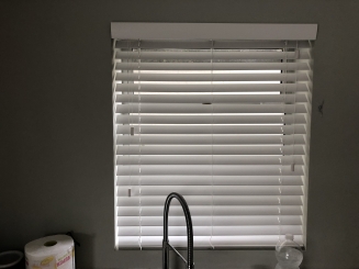 Cool White Window blind